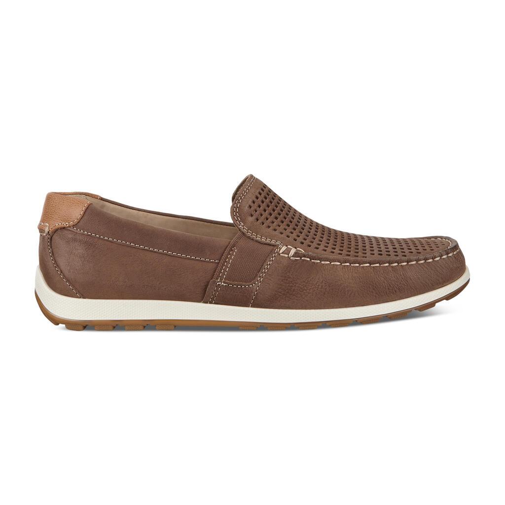 Mocassins Ecco Reciprico Homme Marron 3957-XWQCT